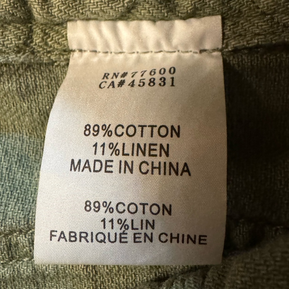 SR vs. Sandrine Rose x Free People Army Green Overalls Women’s Size Small - Picture 8 of 10
